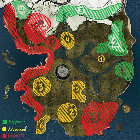 the forest cannibal map.